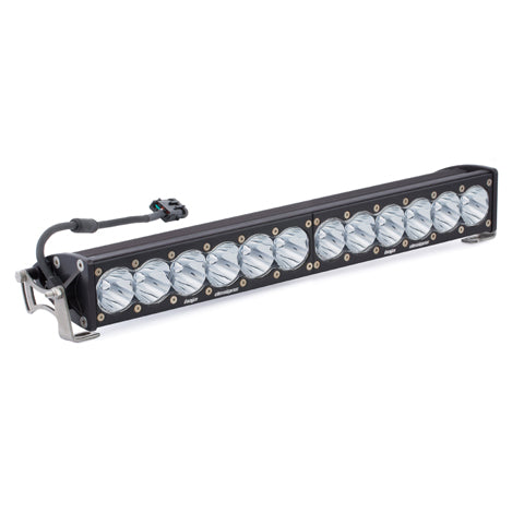 Baja Designs Barre lumineuse DEL droite OnX6+ (20 po; faisceau concentré; transparent)