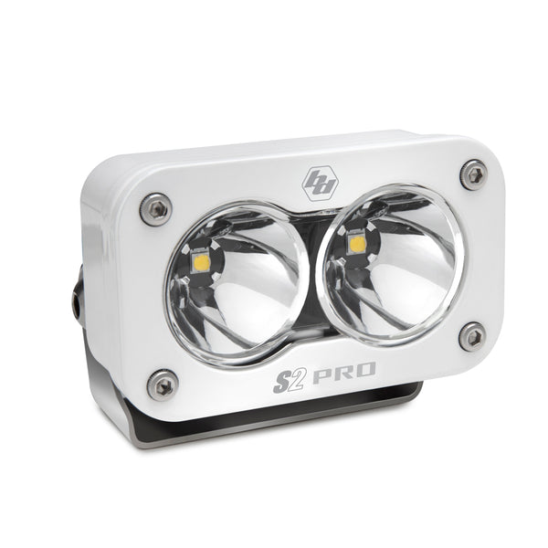 Baja Designs S2 Pro White LED Light Pod (Spot; Clear)