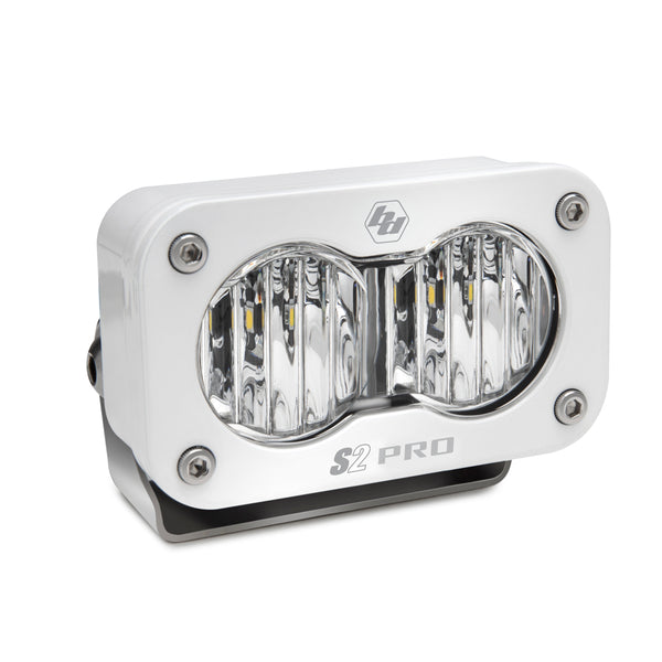 Baja Designs S2 Pro White LED Light Pod (Wide Cornering; Clear)