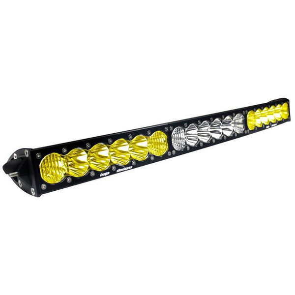 Baja Designs Barre lumineuse DEL OnX6 Arc à double commande (30 po - conduite/combiné - ambre Baja/transparent)