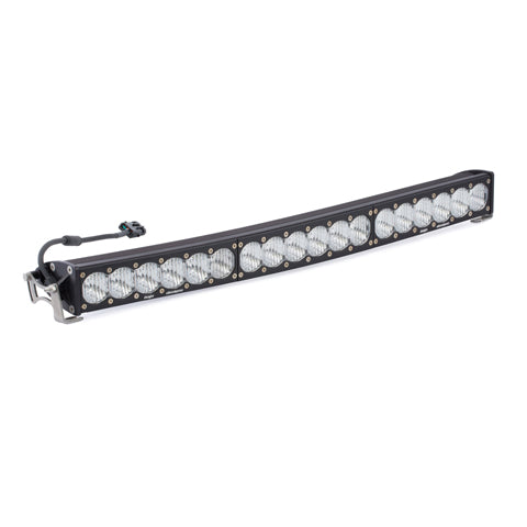 Baja Designs Barre lumineuse DEL arquée OnX6 (30 po; éclairage d'angle large; transparent)