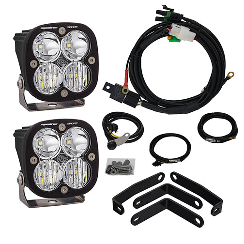 Baja Designs Squadron Sport Headlight Kit - '13-18 R1200GS (Driving/Combo - Clear)