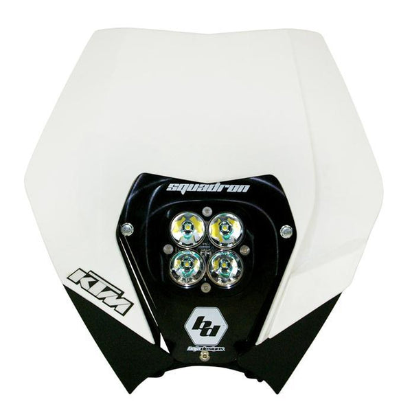 Baja Designs Squadron Sport (A/C) Headlight Kit w/ Shell - '08-09 200 XC - '08-12 200 XC-W/250 SX/XC - '08-10 250 XC-F/XCF-W