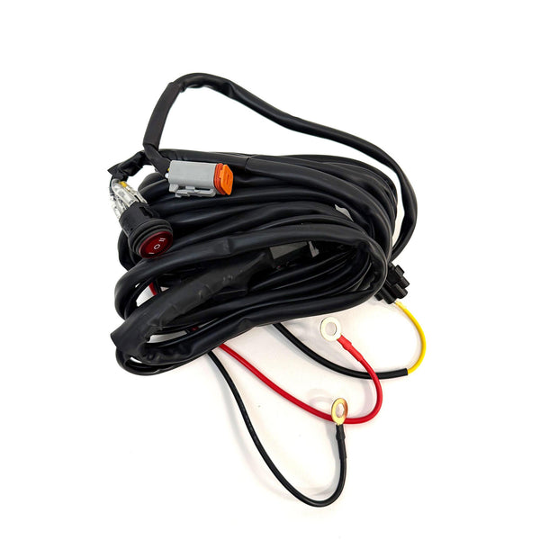Baja Designs Harness 4-pin Deutsch OnOff 1-light 150W max w backlight