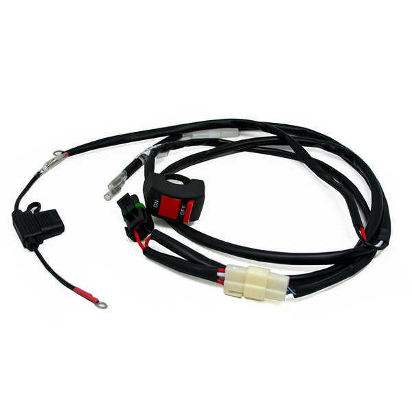 Baja Designs Motorcycle Wiring Harness w/ Switch