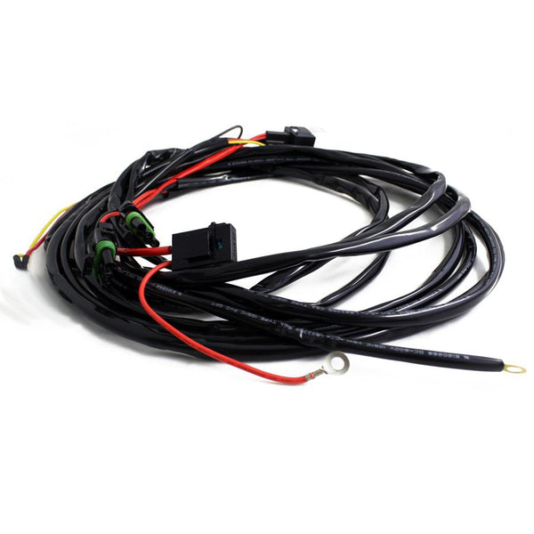 Baja Designs OnX6/S8/XL 3-Pin Hi-Beam 2-Light Max (150 Watts) Wiring Harness