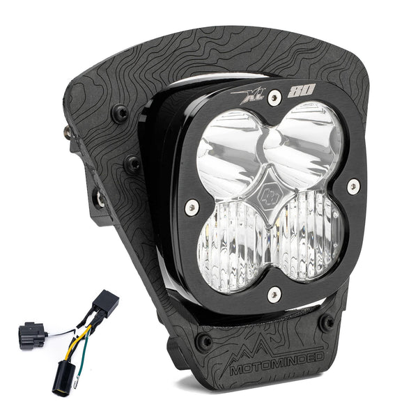 Baja Designs GasGas XL80 (D/C) LED Headlight Kit w/ Hi-Low Harness - 2024-2026 GasGas ES