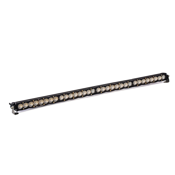 Baja Designs Barre lumineuse DEL droite S8 (40 po - éclairage d'angle large - transparent)