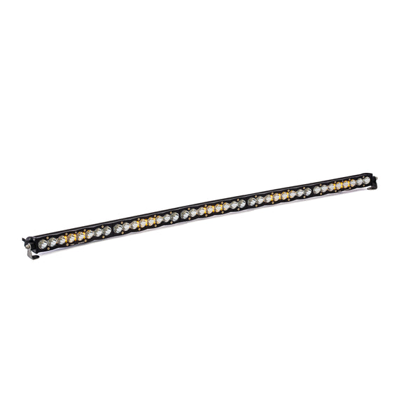 Baja Designs Barre lumineuse DEL droite S8 (50 po; faisceau concentré; transparent) (50 po - faisceau concentré - transparent)