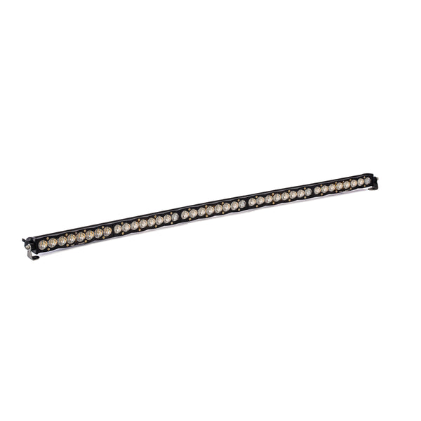Baja Designs Barre lumineuse DEL droite S8 (50 po - éclairage d'angle large - transparent)
