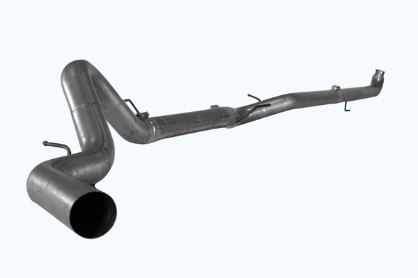Flo-Pro 4" Downpipe Back Single | 2007.5-2010 GM 2500/3500 6.6L Duramax NO Muffler