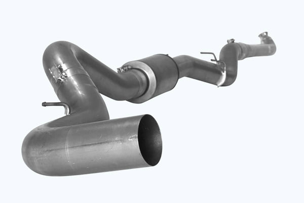 Flo-Pro 5" Downpipe Back Single | 2007.5-2010 GM 2500/3500 6.6L Duramax