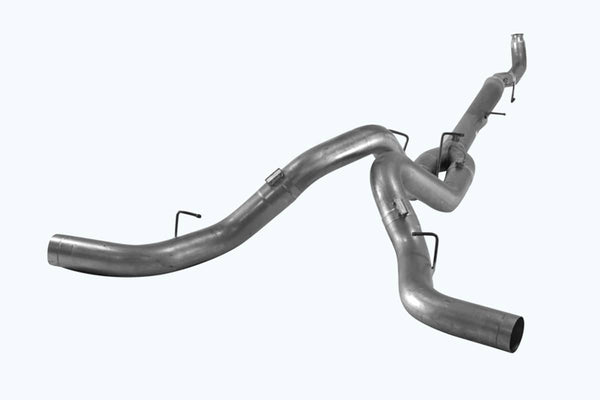 Flo-Pro 5" Downpipe Back Duals | 2011-2015 GM 2500/3500 6.6L Duramax NO Muffler