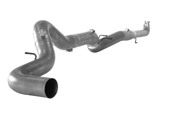 Flo-Pro 5" Downpipe Back Exhaust Without Muffler | 2001-2004.5 Silverado/Sierra HD Extended/Crew Cab 6.6L