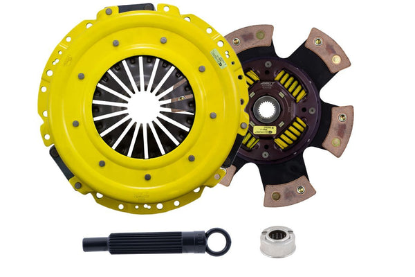 Advanced Clutch Ensemble d'embrayage ACT Heavy Duty, disque de course à moyeu amorti 6 patins (FM13-HDG6)