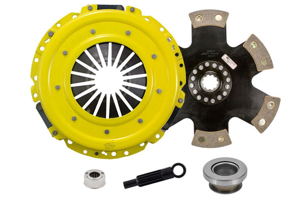 Advanced Clutch Ensemble d'embrayage ACT Sport, disque de course à moyeu rigide 6 patins (FM3-SPR6)