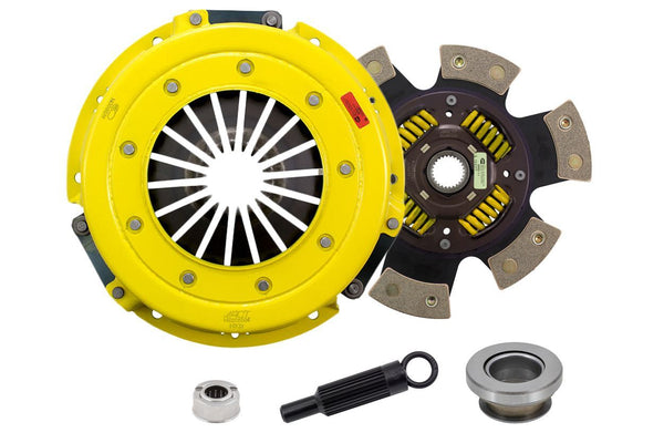 Advanced Clutch Ensemble d'embrayage ACT Extreme, disque de course à moyeu amorti 6 patins (FM4-XTG6)