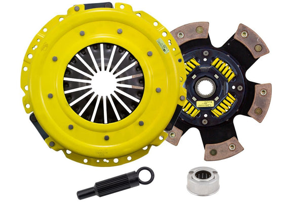 Advanced Clutch Ensemble d'embrayage ACT Heavy Duty, disque de course à moyeu amorti 6 patins (FM5-HDG6)
