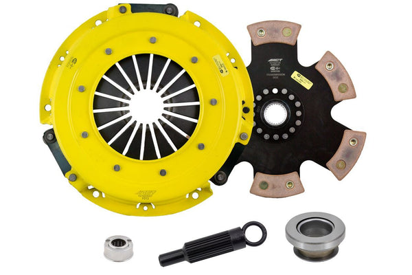 Advanced Clutch Ensemble d'embrayage ACT Heavy Duty, disque de course à moyeu rigide 6 patins (FM8-HDR6)
