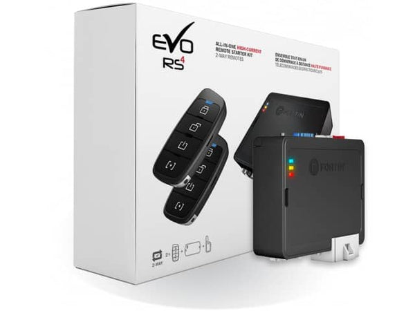 Fortin Remote Starter Kit W/2 4-BUTTON 2WAY LED Remotes 3000FT Range (FOR-EVO-ONE-442)