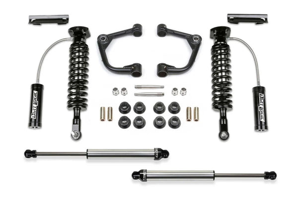 Fabtech Uniball UCA Lift System w/Shocks — 3" Lift — 2023-2026 Chevrolet Colorado / GMC Canyon, 4WD (K1205DL)