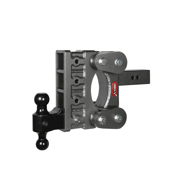 Gen-Y Hitches Boss Torsion Flex Ball Mount - 6" Drop / 2.5" Shank with GH-061 Versa-Ball