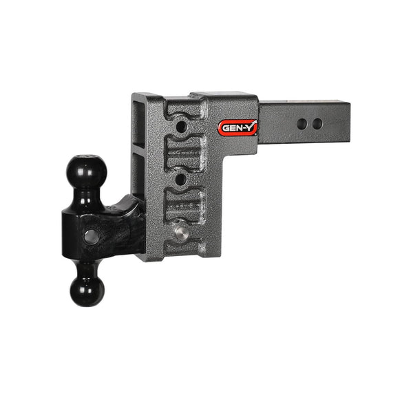 Gen-Y Hitches Mega-Duty Ball Mount - 6" Drop / 2.5" Shank with GH-0161 Versa-Ball