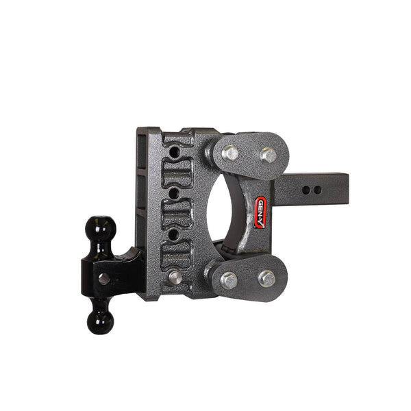 Gen-Y Hitches Support de boule Boss Torsion Flex - dénivellation de 6 po / tige de 2.5 po avec Versa-Ball GH-0161