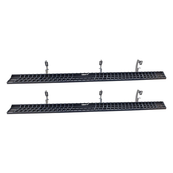 Gen-Y 84" Running Boards - 15-19 Silverado/Sierra HD Crew Cab