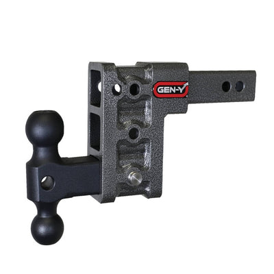 Gen-Y Hitches Mega-Duty Ball Mount - 5" Drop / 2" Shank with GH-031 Versa-Ball