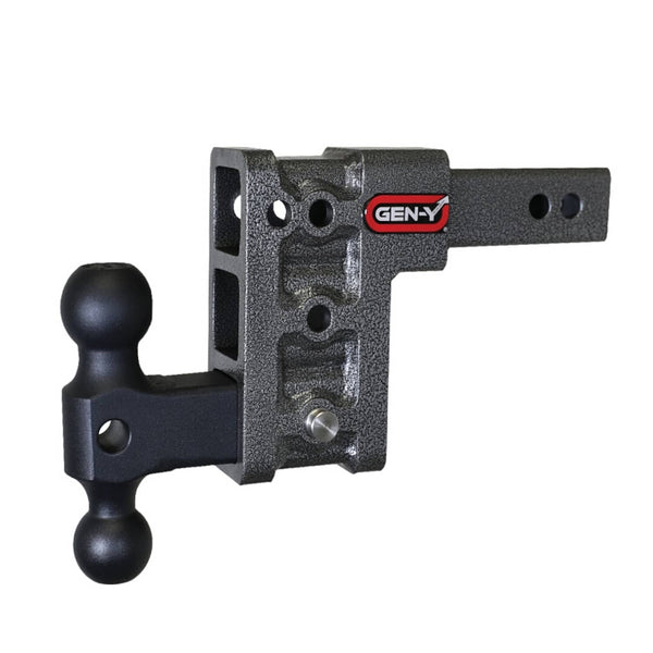 Gen-Y Hitches Mega-Duty Ball Mount - 5" Drop / 2" Shank with GH-031 Versa-Ball