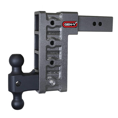 Gen-Y Hitches Mega-Duty Ball Mount - 9" Drop / 2.5" Shank with GH-061 Versa-Ball