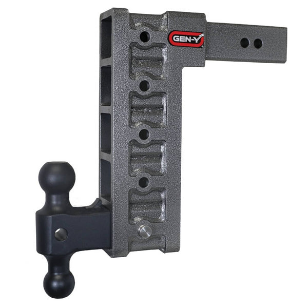 Gen-Y Hitches Mega-Duty Ball Mount - 12" Drop / 2.5" Shank with GH-061 Versa-Ball