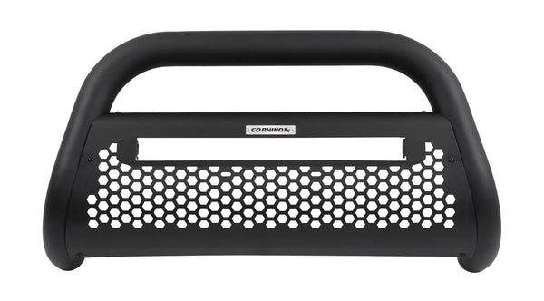 Go Rhino Charger Rc2 Bull Bar Central Mount Textured Black (55312T)