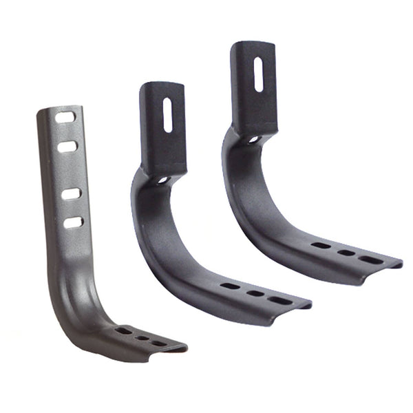 Go Rhino OE Xtreme Side Step Mounting Brackets, Mild Steel — 2022+ Toyota Tundra Double Cab (6844355)