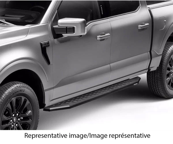 Go Rhino RB20 Running Boards - Complete Kit: RB20 Running Board + Brackets | 2021 - 2026 Bronco