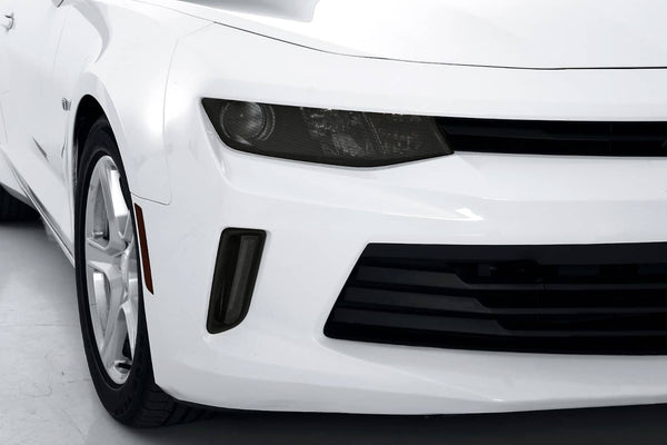 GT Styling Headlight Cover - 16-18 Camaro - Carbon Fiber