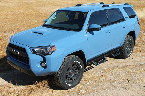 Raptor 2010-2024 4Runner Black Cab Length Gen 2 Rt Steps (Does Not Fit Models With Lower Cladding)