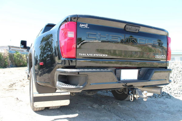 Air Hawk Garde-boue arrière sur mesure en inox 20-26 Silverado HD Dually