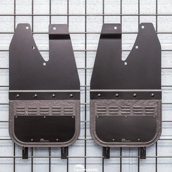 Air Hawk Garde-boue arrière sur mesure 15-19 Sierra HD - noir carbone (HAW-2027MR-BPC)