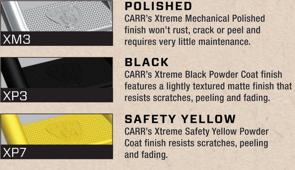 Carr Hoop II Side Step — XP3 Black, Single — 1997-2006 Jeep Wrangler (1025511)