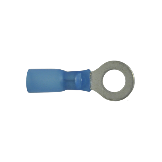 Uni-Bond Lighting (10)Heat Shrink Ring Blue 1/4"