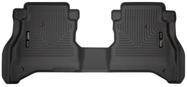 Husky Liners Second Row Floor Liner — 2020+ Jeep Gladiator, Black