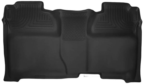 Husky Liners Floor Liner — 2014-2018 Chevrolet Silverado 1500, Black