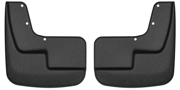 Husky Liners Black Molded Custom Fit Front Mud Flaps - 15-21 Edge