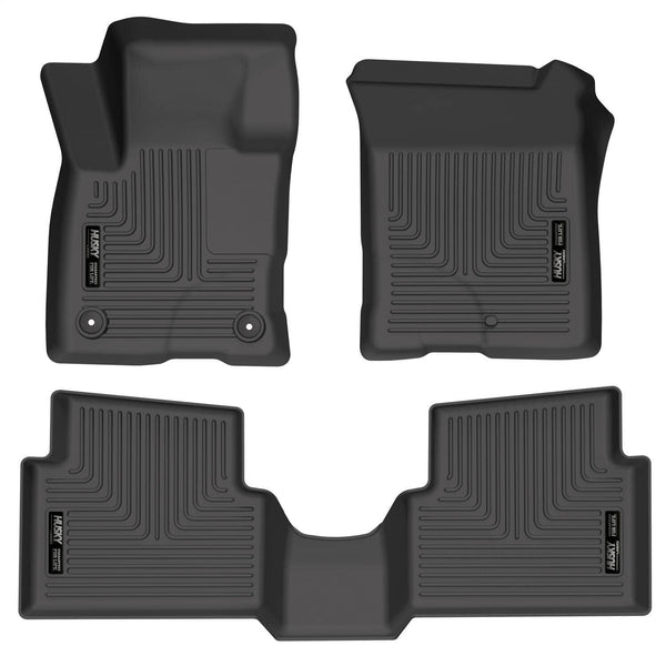 Husky Liners Floor Liners — 2022+ Ford Maverick (Gas Ecoboost)