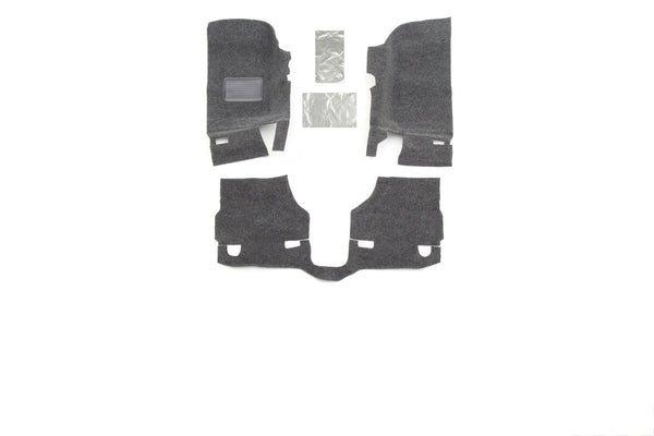 Husky Liners Front Floor Liner — 2011-2017 Jeep Wrangler, Grey, 3-Piece Set