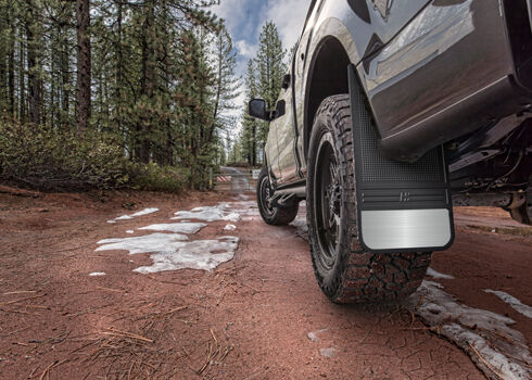 Husky Liners Mud Flaps — 12" (55000)