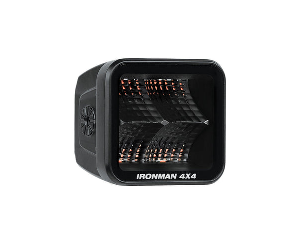 Ironman 4x4 2.8In20W LED Cube Light Flood Beamred (ILED20BFR)