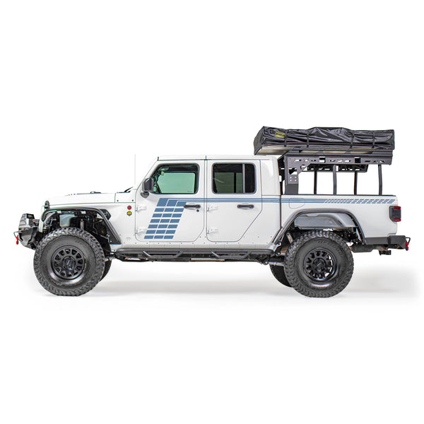 Smittybilt Nerf Bars — 2020+ Jeep Gladiator (Light Textured)